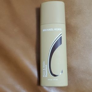 Michael Kors rain and stain repellent
